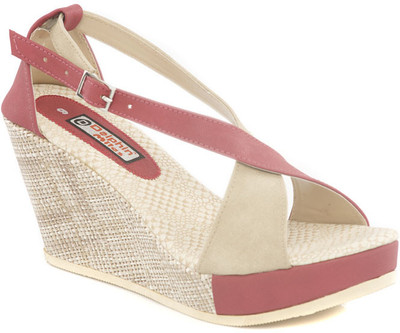 

Dolphin Miles Women Pink Wedges