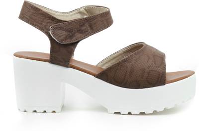Shuberry Women White Heels