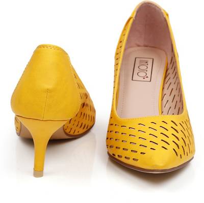 INTOTO Women YELLOW Heels