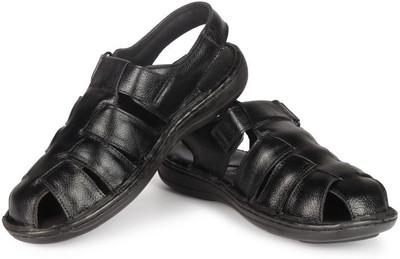 

K2 Leather Men Black Sandals