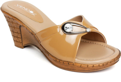 

Vendoz Women Camel Wedges