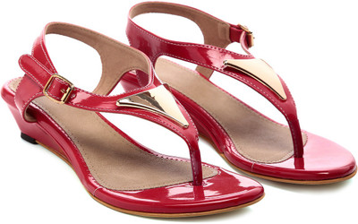 

Nell Women Red Wedges