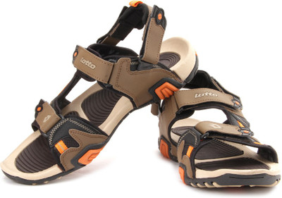 

Lotto Men Brown/Orange Sports Sandals