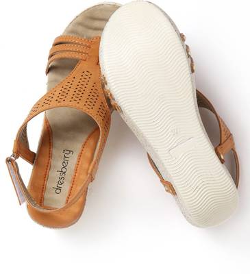 Dressberry Women Tan Heels