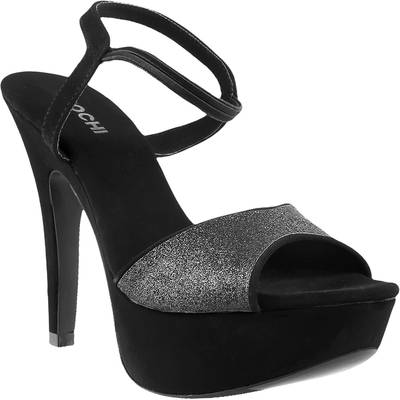 Mochi Women 11,Black Heels