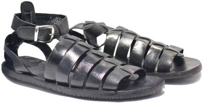 Lebose Men Brown Flats