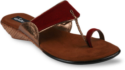 

Studio 9 Women Maroon Flats