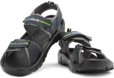 

Globalite Men Navy Lime Sports Sandals