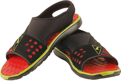 

Puma Men Dark Shadow-Lime Punch-High Risk Red Sports Sandals
