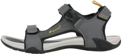 Fsports Men Grey Yellow Sandals