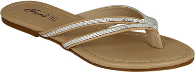

Flora Women 21,Silver Flats