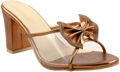 

Adorn Women Copper Heels