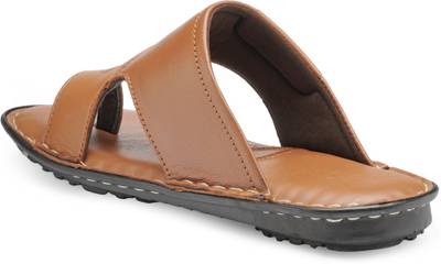Teakwood Men Black Sandals