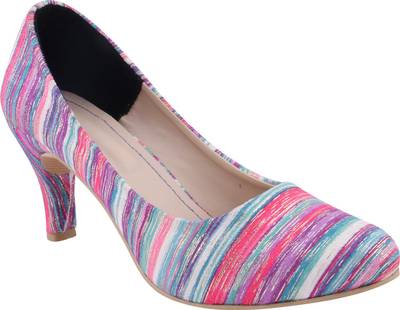 Fadrin Women Purple Heels