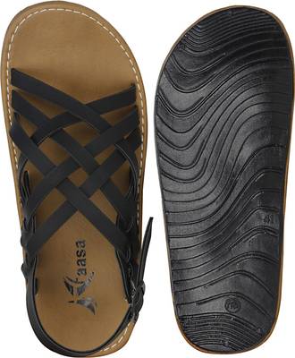 Kraasa Men Tan Sandals