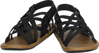 Kraasa Men Tan Sandals