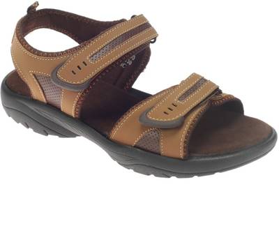 Khadim's Men Black Sandals