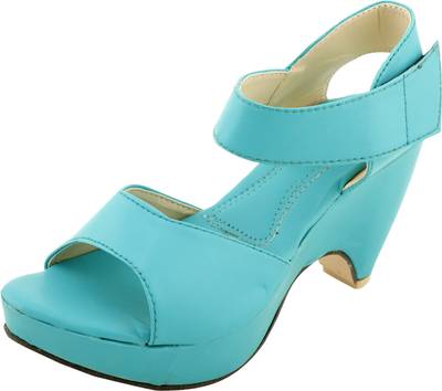 Roylsace Women blue Heels