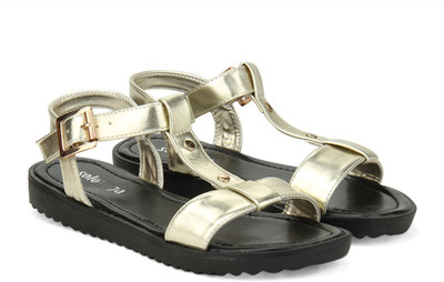 

Solovoga Women GOLD Flats