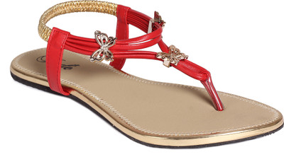 

Jade Women Red Flats
