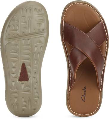 Clarks Men Chestnut Sports Sandals