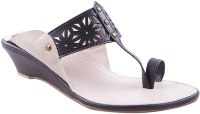 

Adorn Women Black Wedges