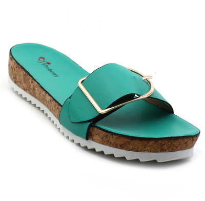 

Shuberry Women Green Wedges