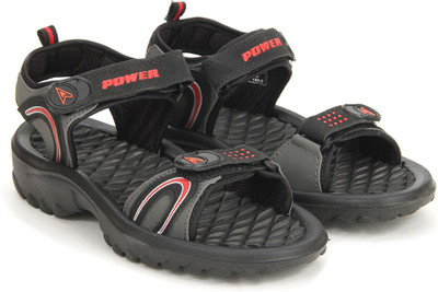 

Power Men Black Sports Sandals