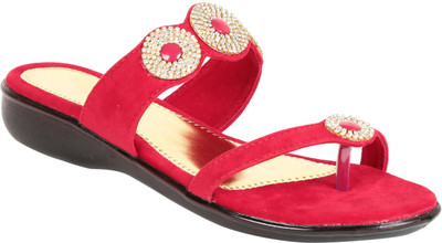 

Adorn Women Red Wedges