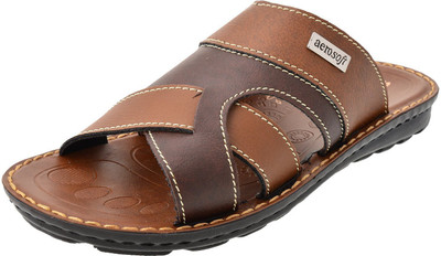 

Aerosoft Men Tan Sandals