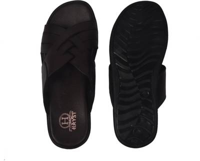 Hayst Men Black Sandals