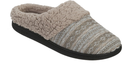 

Dearfoams Women Grey Clogs