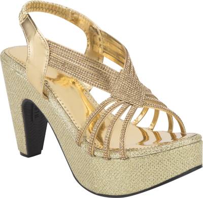 Rialto Women Gold Heels
