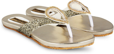 Anand Archies Girls Flats(Gold