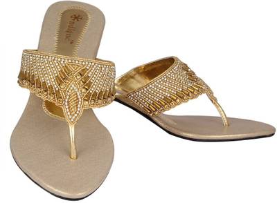 Indulgence Women Gold Heels