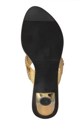 Indulgence Women Gold Heels