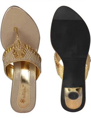 Indulgence Women Gold Heels