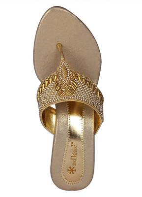 Indulgence Women Gold Heels