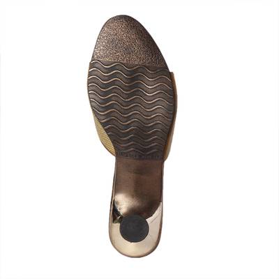 Pantof Women gold Heels