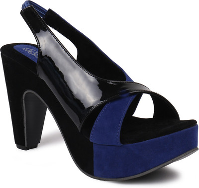 

Bellafoz Women Blue Wedges