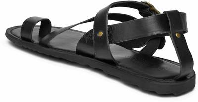 Invictus Men Black Sandals