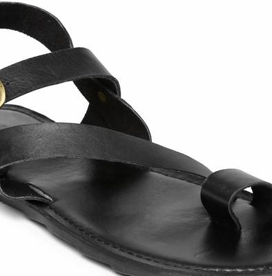 Invictus Men Black Sandals