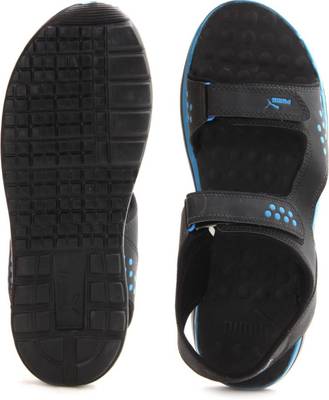 Puma Men black-french blue Sports Sandals