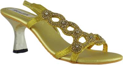 Faith Women Gold Heels