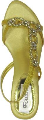Faith Women Gold Heels