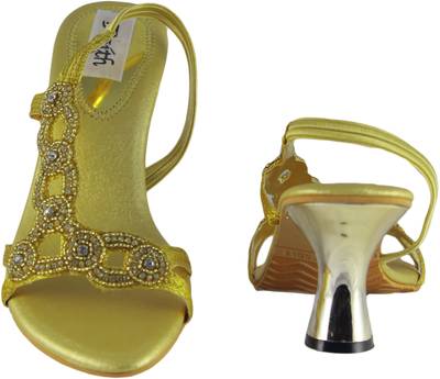 Faith Women Gold Heels