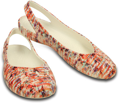 

Crocs Women Orange Flats