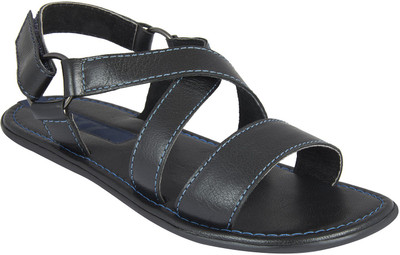 

ESTD. 1977 Men Black Sandals