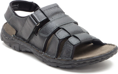 

Red Tape Men Black Sandals