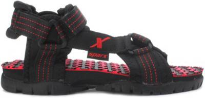 Sparx Men Black Sandals